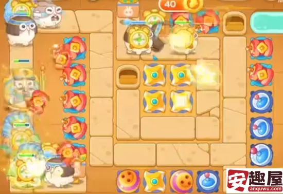 保卫萝卜4法老归来第106关怎么过-保卫萝卜4法老归来第106关攻略