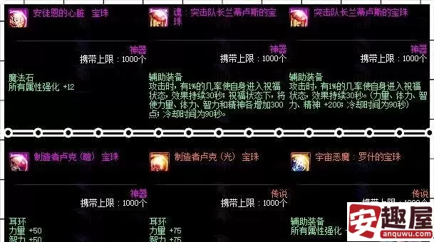 dnf鞋子宝珠有哪些-dnf鞋子宝珠介绍