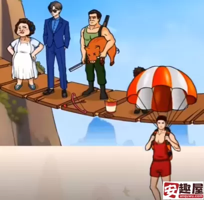 全民爆梗王吊桥危机怎么过-全民爆梗王吊桥危机通关攻略