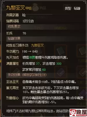 大侠立志传九黎巫叉怎么得-大侠立志传九黎巫叉获得渠道