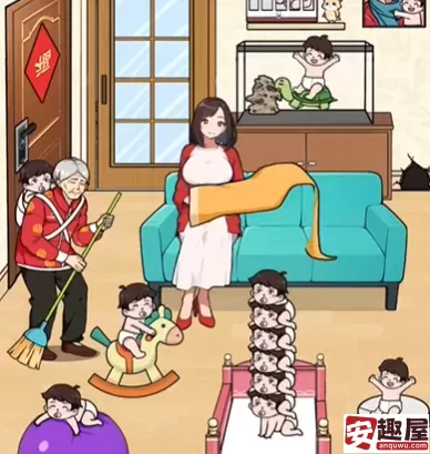 全民爆梗王带娃大师怎么过-带娃大师通关攻略
