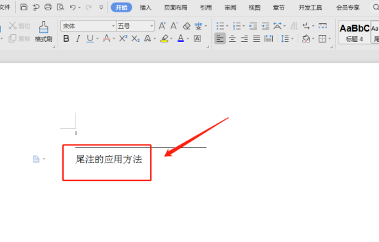 Word文档怎么添加尾注？