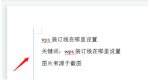 WPS的文档怎么设置装订线？WPS的装订线在哪里设置？