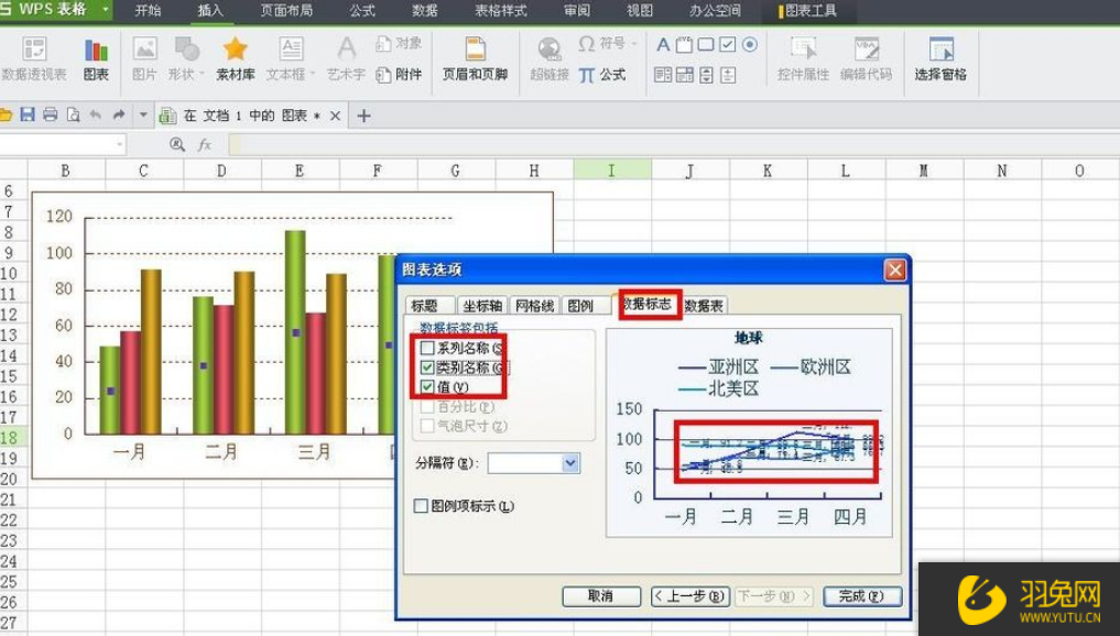 wps怎么制作折线图？如何利用wps制作折线图？