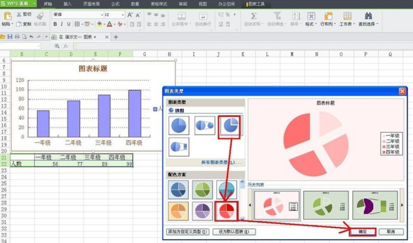 wps演示如何插入饼状图？WPS怎么插入饼状图？